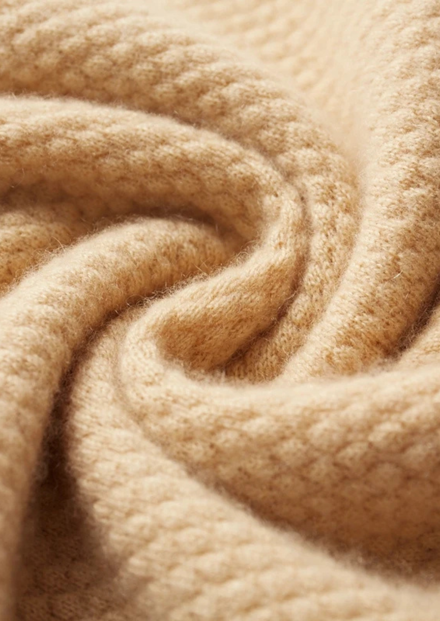 PREMIUM CASHMERE TWO-TONE POLO