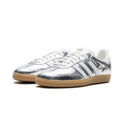 adidas Samba OG Silver Metallic Cracked Leather — foto 2
