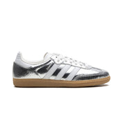 adidas Samba OG Silver Metallic Cracked Leather — foto 6